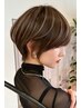 【土日祝限定】【ショートorボブの方】カット＋スペシャルハイライト￥15900