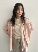 long layer /  brown beige