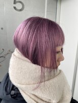 アコ(Aco)&nbsp;紫/ラベンダー/バイオレット/ダブルカラー/ハイトーン