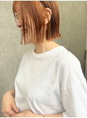 明るめカラーで切りっぱなし