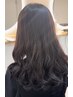 【3周年記念☆サラサラ×毛先のカ-ル】カット+カラ-+美髪ストカ-ル￥39900