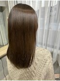 髪質改善ストレート