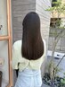 【憧れのストレートヘア♪】カット&髪質改善ストレート＆リンゴTR 20000
