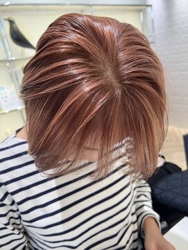 ステア ケース(stair case) 柔らかく明るく透明感のあるピンクベージュにしたい！