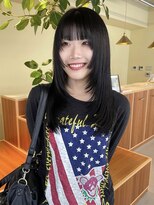 ロジェ(loje)&nbsp;【loje】黒髪ヘアスタイル/レイヤーカット