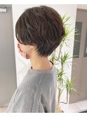 ショート×パーマ