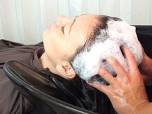 ユウ ヘア デザイン(Yu hair design)の雰囲気（贅沢な貸切り空間で行うヘッドスパが大好評♪ ）