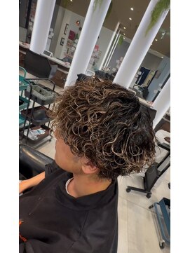 アース 長崎時津店(HAIR&MAKE EARTH) メッシュキャップ×ツイストスパイラルパーマ
