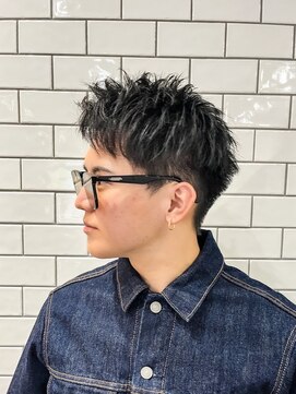 ミスターマウントロックバーバーショップ(MR.MT.ROCK BARBER SHOP) ツーブロック　ショート