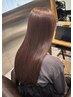 【6月限定】　カット+髪質改善酸性ストレート+高保湿トリートメント　