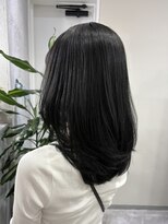 リュンヌ(Lune)&nbsp;アッシュグレー×レイヤーカット/暗髪/美髪/透明感カラー/YU109