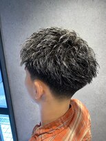 クフィア メンズヘアー カンポ 天王寺店(CUFFIA MEN'SHAIR CAMPO)&nbsp;スペインカールフェザーパーマニュアンスパーマパーマメンズ