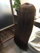 アランジェ 超高濃度水素カラー＋ストレート