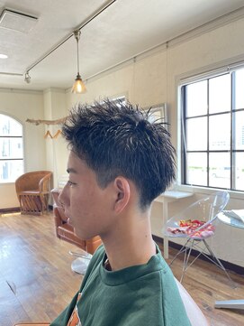 ヘアークリエイションソイ(HAIR CREATION SOI) 『SOI』刈り上げスパイキーショート