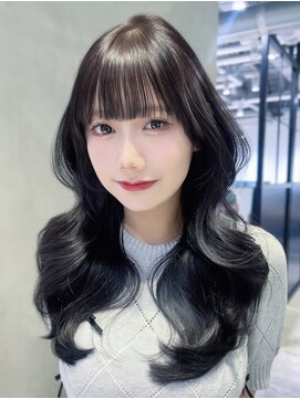 アルバム 池袋(ALBUM) 韓国ヘアロング_F0914