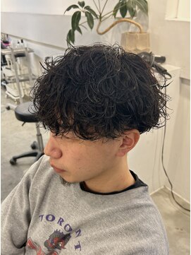 フォト 新宿(foto) ツイストスパイラルパーマ/メンズマッシュ/波巻きパーマ