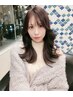 【マネージャー熊倉】カット+カラー+韓国風巻き髪講座