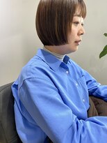 ゼン(ZEEN)&nbsp;【切りっぱなし前上がりボブ】札幌駅/大通り/札幌髪質改善