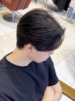 クアトログランシュ ひたちなか店(QUATRO×GranCieux)&nbsp;曲がる縮毛矯正×センターパート　ひたちなか/メンズ/曲がる縮毛