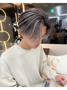 ラ キング(LA KING) MEN’S HAIR/サーフカール/刈り上げセンターパート/名古屋栄