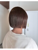 スリー バイ ザサロンフジサワ(THREE by the salon fujisawa)&nbsp;コンパクトボブ×アッシュベージュ
