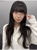 ワンホンレイヤー/ミルクティーブロンド/ダークブルー/木更津