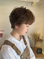 ドルセ(Dulce) ナチュラルショート×ニュアンスパーマ