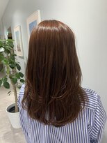 エアー 福岡(AIR)&nbsp;大人可愛い顔周りレイヤー×透明感ベージュ