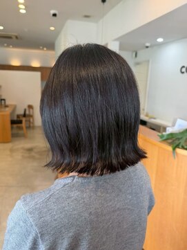 カノエ 山口小郡店(canoe) ボブ×ダークグレージュ