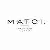 MATOI.  men’s hair by LADIX 眉毛【マトイ メンズヘアー バイ ラディックス】のお店ロゴ