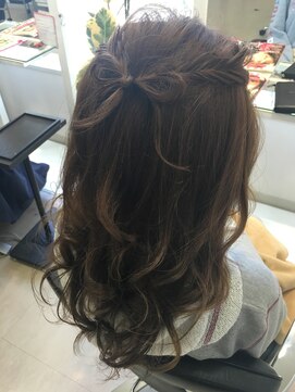 エムエー ふじみ野(hair m a ふじみ野) フィッシュボーンリボン冠