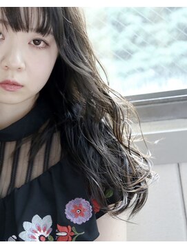 ヘア アンドメイク キヨシ(Hair and Make kiyoshi) kiyoshi/ガーリー ＊ガーリー　ブルーアッシュ＊