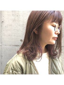 アイアム(I am...) さりげないインナーカラーバイオレット