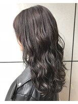 バイフィフス 原宿/表参道(by fifth)&nbsp;◇ラベンダーグレージュ ハイライト ミディアムヘア)