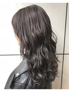 バイフィフス 原宿/表参道(by fifth) ◇ラベンダーグレージュ ハイライト ミディアムヘア)