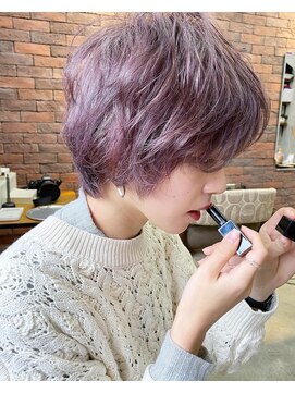 ブーフ(bufr) おっきーhair short lavender (大名/今泉)