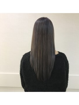 コロ(COLO) 【COLO 吉祥寺 都甲菜穂】ツヤツヤロンググレージュ