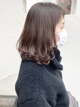 ビール 今泉店(BEER) 【BEER 山崎雄太朗】自然なストカール　縮毛矯正+デジタルパ-マ