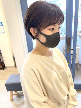 メルト 吉祥寺(melt) 20代30代40代大人可愛い丸みショートひし形透明感くすみカラー