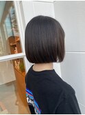 ぱつっとボブライン