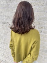 トップヘアーラウンジ 知立(TOP HAIR Lounge) 柔らかウェーブのセミディヘアー