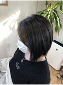 前下がりボブ