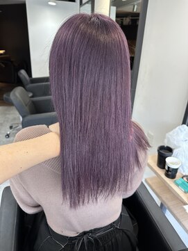 ラフ 難波店(LAFF) #黒髪#ボブルフ#ネビージュ#小顔#ワンレン