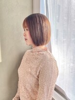 シセイ 青山(SHISEI)&nbsp;インナーカラー/ピンクカラー/ぱつっとボブ［南青山］