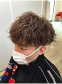 波打ちパーマ