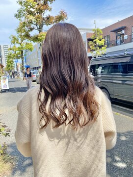 チャプター 問屋町(chapter) ミルクティーベージュレイヤーカットケアブリーチダブルカラー