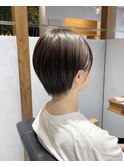 【お手入れ簡単】マッシュショート