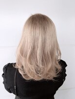 ヘアアンドメイク ムーア(Muuua)&nbsp;ハイトーンピンクベージュ