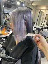 ピチカートシータ(pizzicato cita)&nbsp;丸山style 黒染め落とし×ラベンダーグレージュ