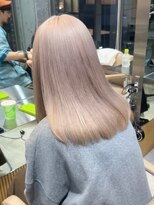 サンクプロジェクト(cinq PROJECT)&nbsp;ミルクティーベージュハイトーンカラーケアブリーチダブルカラー